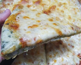 Foto del paso 5 de la receta: Pizza con masa de espinaca 🥬🍕