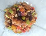 Foto langkah ke 6 dari resep Mangut Sambal Iris Pete.
