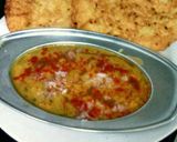 A picture of step 9 of Dal pakwan.