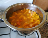 Foto del paso 8 de la receta: Crema de zanahoria y calabaza con zumo de naranja