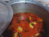 Alu ka pulao with nuggets