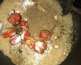 A picture of step 2 of Turmeric thai rice.