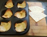 Foto del paso 4 de la receta Fajitas rellenas de pollo al curry con samfaina(diferentes)