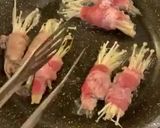 Foto langkah ke 3 dari resep Beef Enoki Roll.