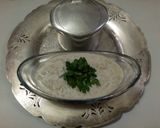 A picture of step 5 of Lauki ka rayta.