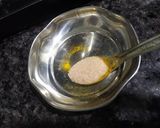 A picture of step 4 of Kantola besan sabji.