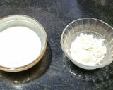 A picture of step 1 of Fruit custard.