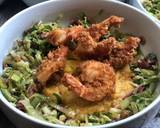 Coconut Shrimp w/ Leek Slaw over Cajun Grits recipe step 16 photo