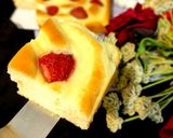 عکس مرحله 1 از دستور کیک کرم دار توت فرنگی solmaz