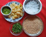 A picture of step 1 of Sabudana Khichdi (Vrat Falahar).