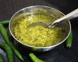 मिरची ठेचा.. (mirchi thecha recipe in marathi) रेसिपी स्टेप 3 फोटो 