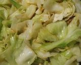 A picture of step 4 of Escalated Cabbage.