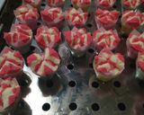 Foto langkah ke 5 dari resep Bolu Kukus Mekrok aka Bolu Kukus Mekar.