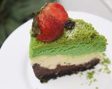 Foto langkah ke 14 dari resep Triple Layer Cheesecake.