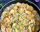 Foto langkah ke 6 dari resep Jamur Enoki Tofu Ayam Giling.