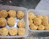Foto langkah ke 5 dari resep Bola-bola ubi🍠.
