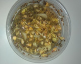 Foto del paso 2 de la receta: Ensalada de brotes de trigo sarraceno marinados #raw, #alcalino