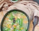 Foto langkah ke 4 dari resep Soup Jamur Ayam.