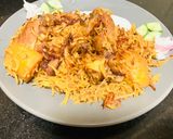 A picture of step 8 of Punjabi Chicken Pulao.