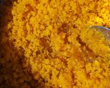 A picture of step 6 of Motichoor Laddu.