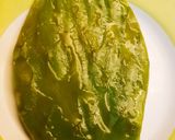 A picture of step 1 of Nopal Huarache.