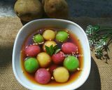 Foto langkah ke 6 dari resep Wedang Ronde Kentang.