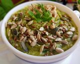 Pas rețetă Supă cremă de legume cu mix de verdeață și semințe!😍😋 2 fotografie