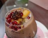 A picture of step 6 of Chia seed custard smoothie.