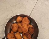 A picture of step 1 of Sour kadhi pakoda.