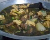 Foto langkah ke 3 dari resep Rawon Campur (daging,labu siam dan tahu).