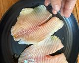 A picture of step 1 of Simple Air Fryer Tilapia Fillet.