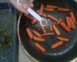 A picture of step 9 of Orange Glaze Roasted BabyCarrots.