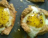 A picture of step 7 of Eggs In Baked Basket.