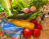 Nyári vegyessaláta recept fázis 1 fotója