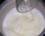A picture of step 4 of Cottege cheese.