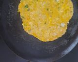 A picture of step 6 of Mooli Kaddu Thepla Healthy Breakfast.