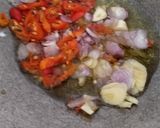 Foto langkah ke 3 dari resep Tumis pepaya + tempe.