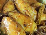 Cumi Bunting Gulai Padang Dibakar