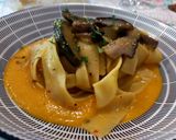 Foto del passaggio 1 della ricetta Pappardelle ai funghi e zucca