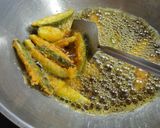 A picture of step 4 of Parwal deep fry.