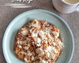 Foto langkah ke 5 dari resep Pisang Geprek Saus Keju.