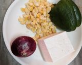 A picture of step 2 of Corn Patty.