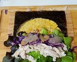 รูปขั้นตอนการทำที่ 2 ของ ซูชิอกไก่ ไส้แน่นๆ #lowcarb #clean #keto