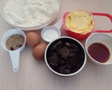 A picture of step 2 of Coconut muscovada bread.