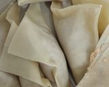 Foto langkah ke 2 dari resep Pangsit tahu kornet.