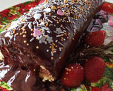 Foto del paso 4 de la receta: Brazo de trufa y chocolate o Tronco de Navidad