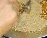 A picture of step 3 of Til Chikki.