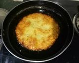 A picture of step 4 of Cheela tikki.