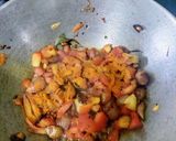 A picture of step 3 of Bamboo shoots Tomatoes Potato Chokha.