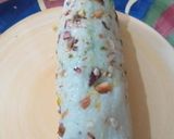 A picture of step 4 of Coconut roll methai.
